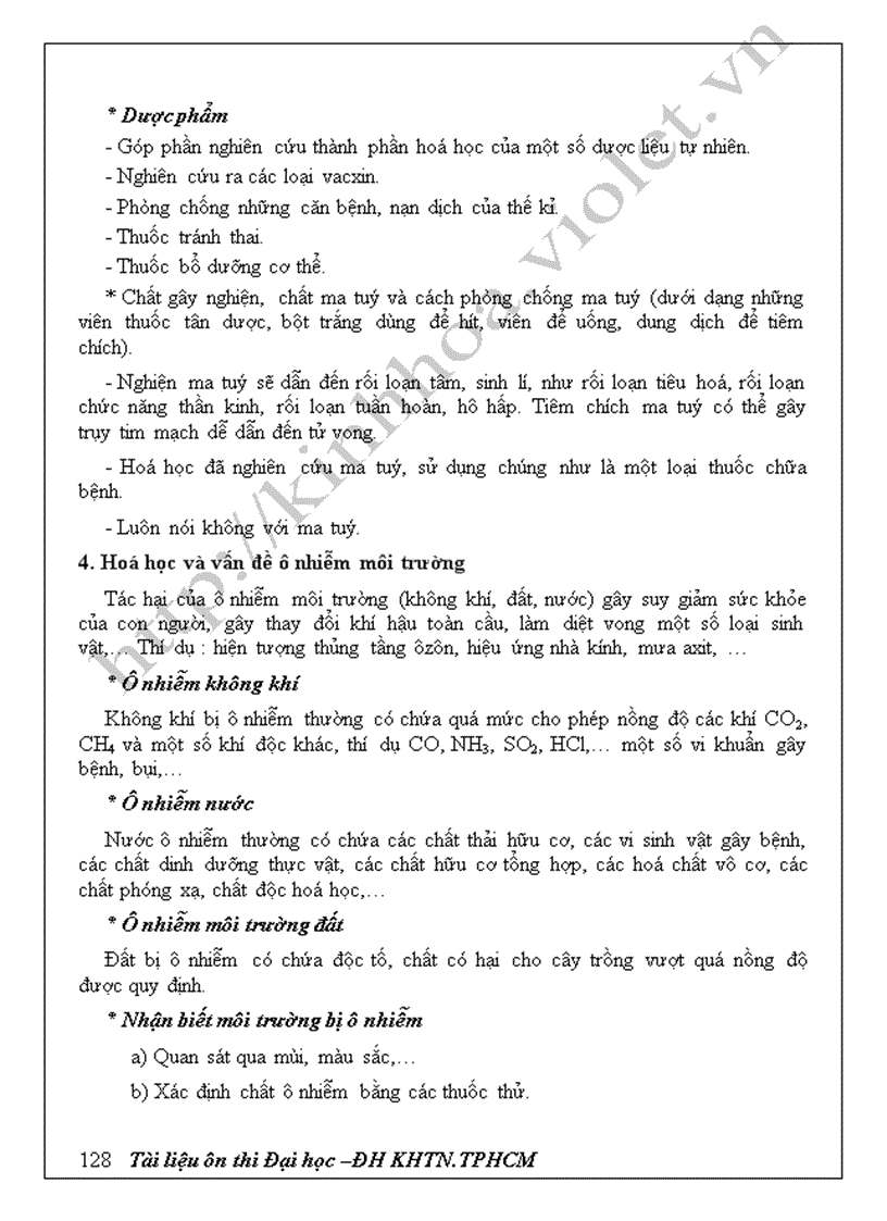 image for page TL ôn thi ĐH hoá 12 Hay