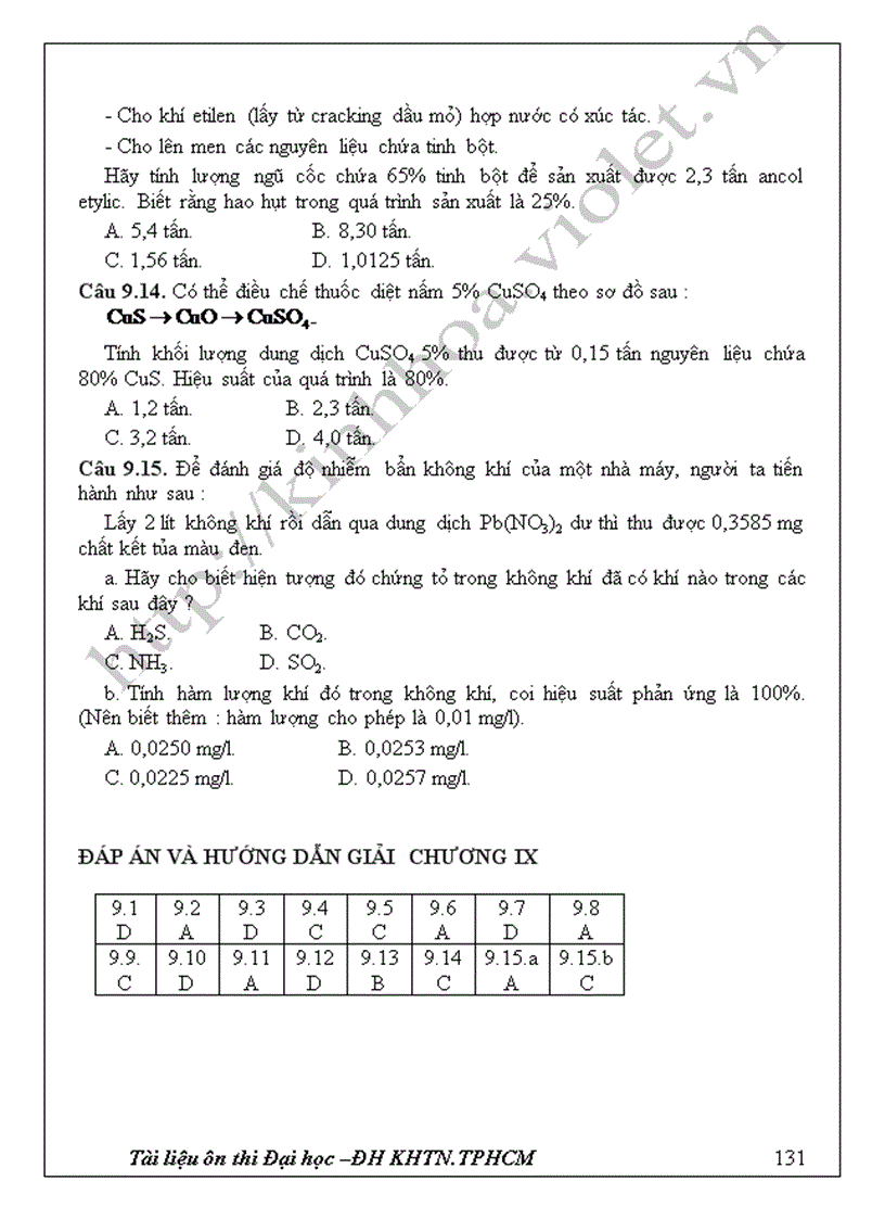 image for page TL ôn thi ĐH hoá 12 Hay