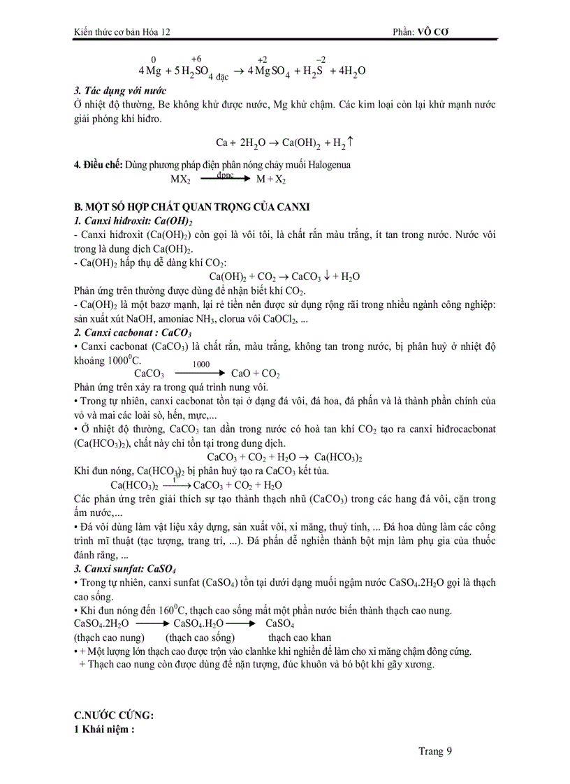 image for page Tổng hợp hóa vô cơ Ôn thi TN