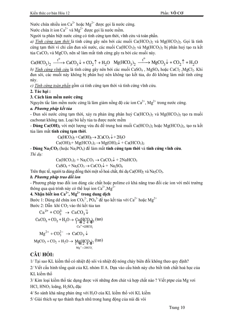 image for page Tổng hợp hóa vô cơ Ôn thi TN