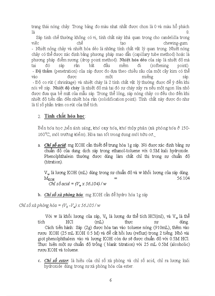 image for page Tổng quan về các loại sáp