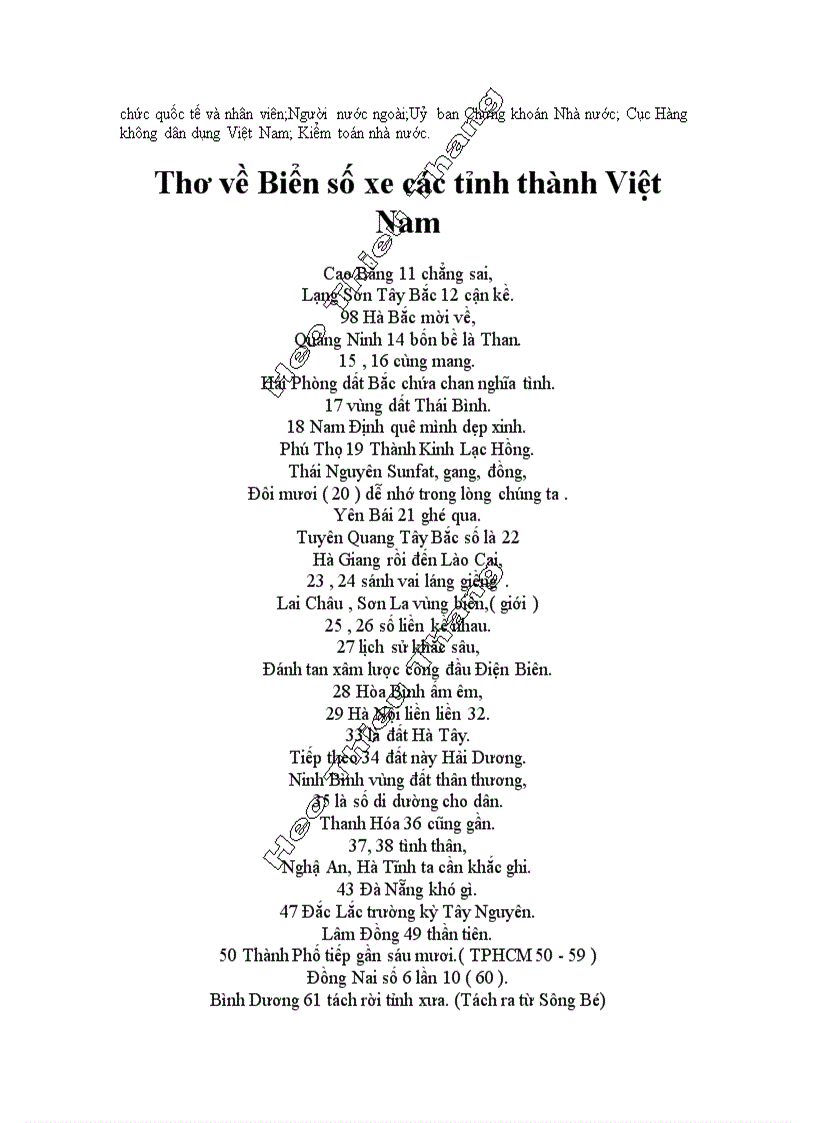 image for page Ý nghĩa số Xe Việt Nam