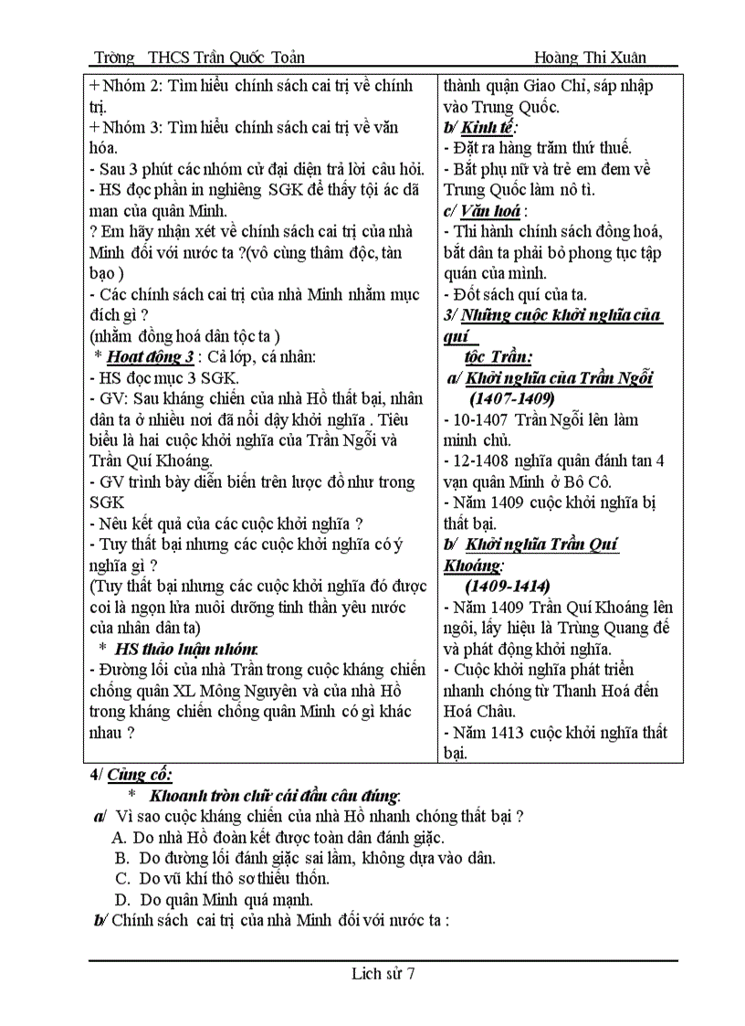 image for page Bai tap lich su