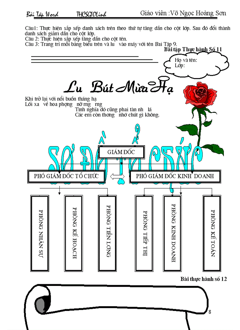 image for page Bai tap word