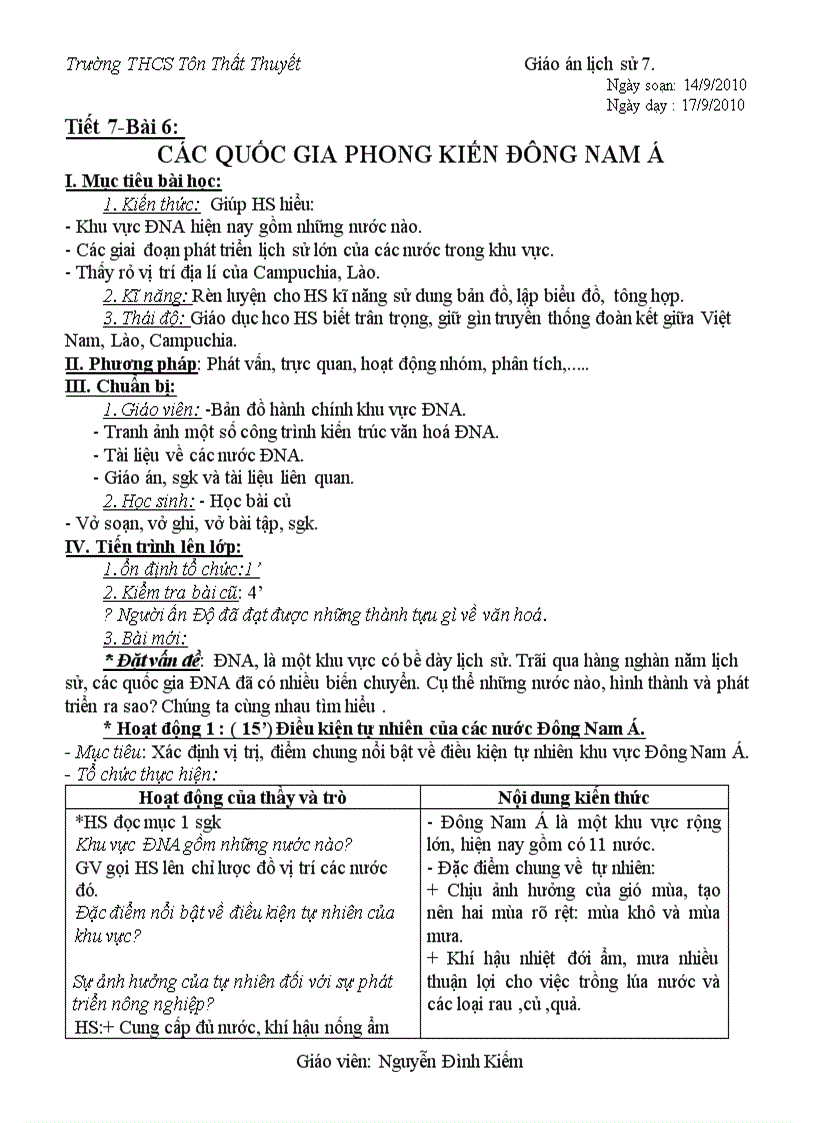 image for page Bài 1 tiet 7 su 7 theo chuan kien thuc 1