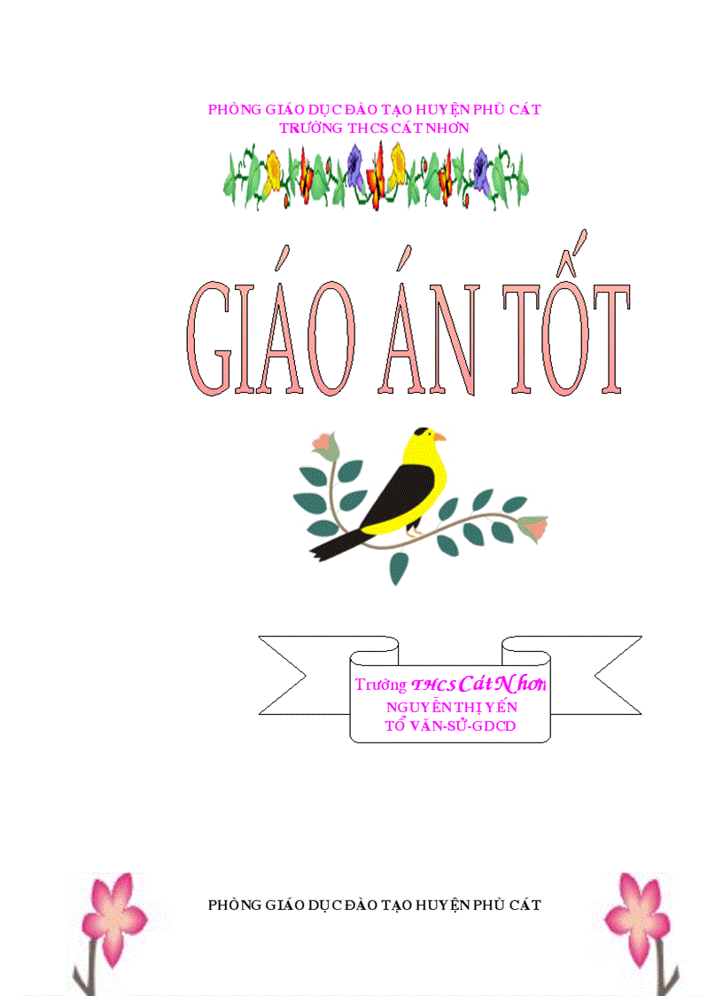 image for page Bìa giáo án