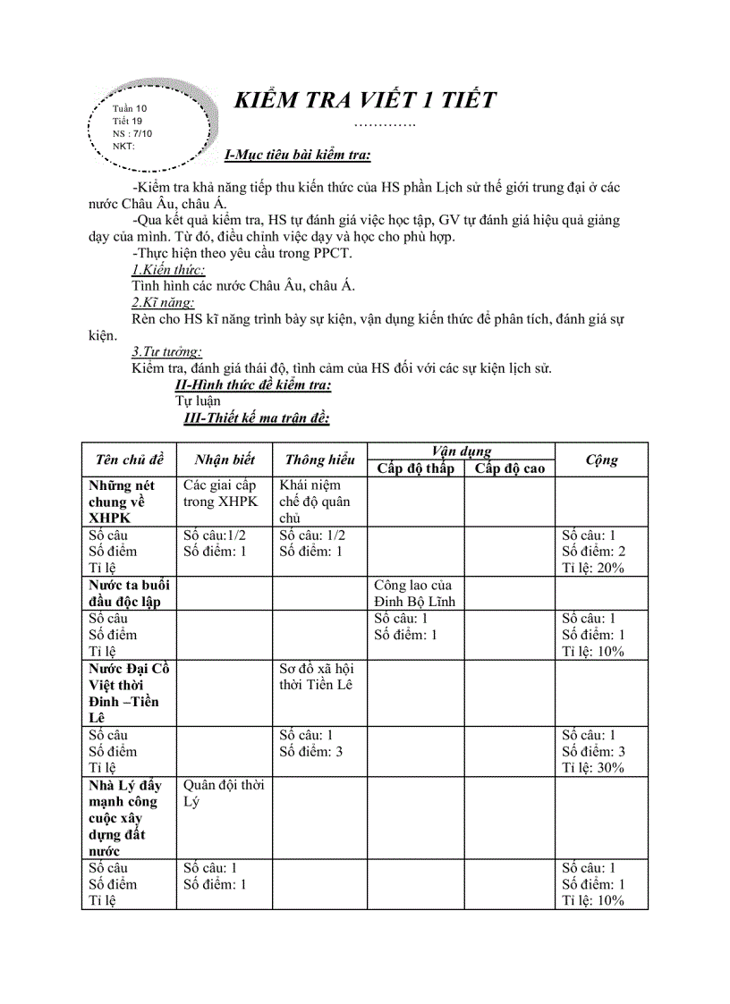 image for page Đề kt 1 tiết lịch sử 7 hk i
