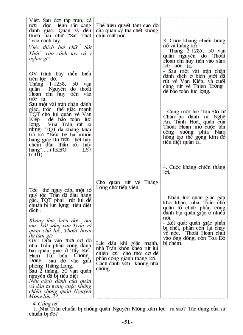 image for page Giáo án lịch sử 7 3cột