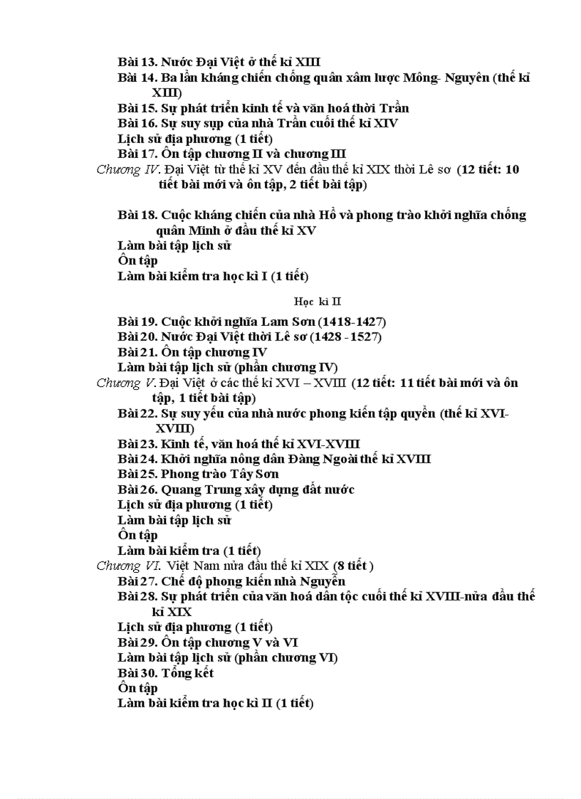 image for page Giáo án lịch sử 7 chuẩn 2012
