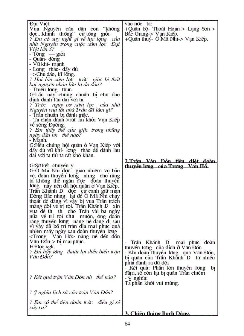 image for page Giao an Lich Su 7 Chuan KT