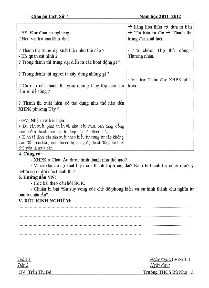 image for page Giáo án lịch sử 7 Giảm tải