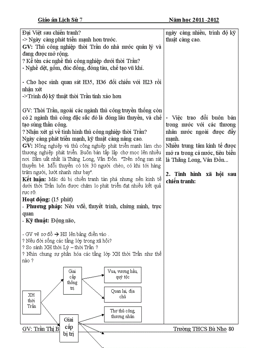 image for page Giáo án lịch sử 7 Giảm tải