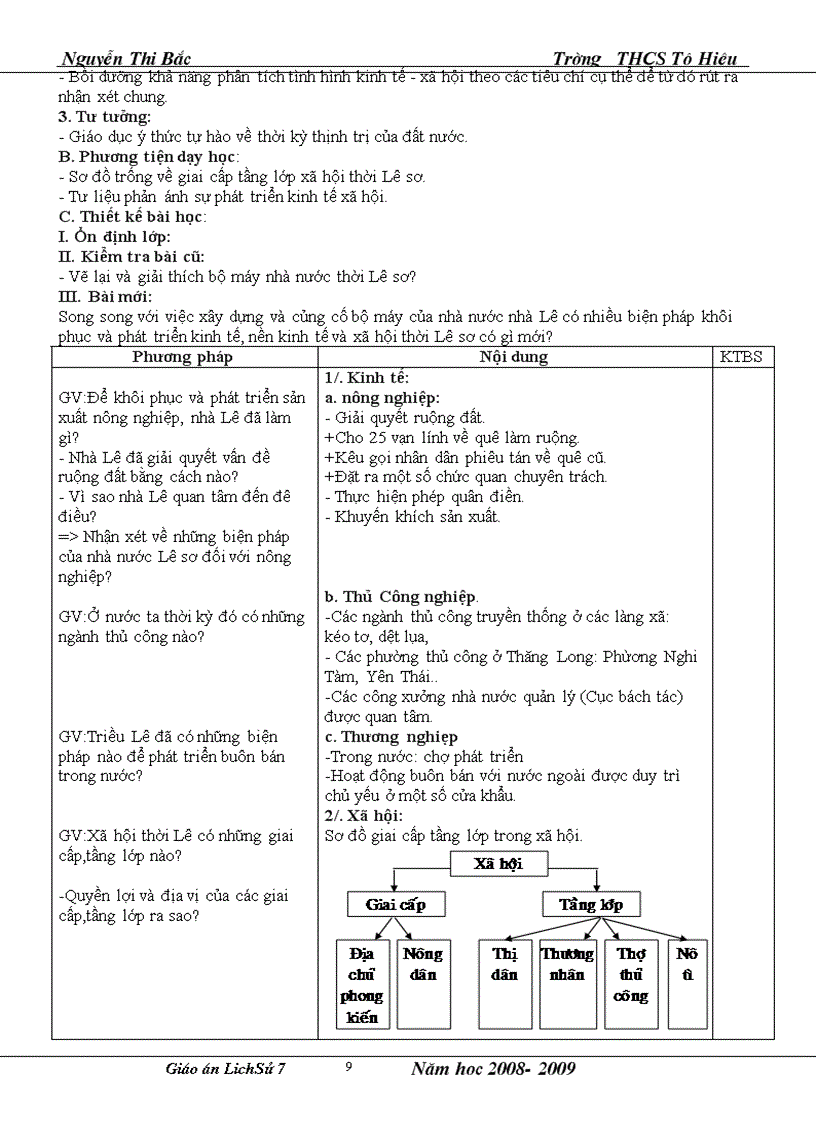image for page Giáo Án Lịch Sử 7 Kỳ II Cực hay
