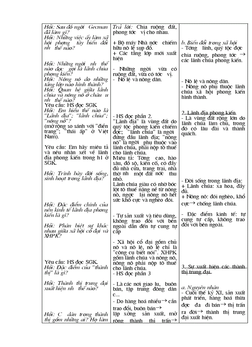 image for page Giáo án Lịch sử 7chuẩn kiến thức kỹ năng mới