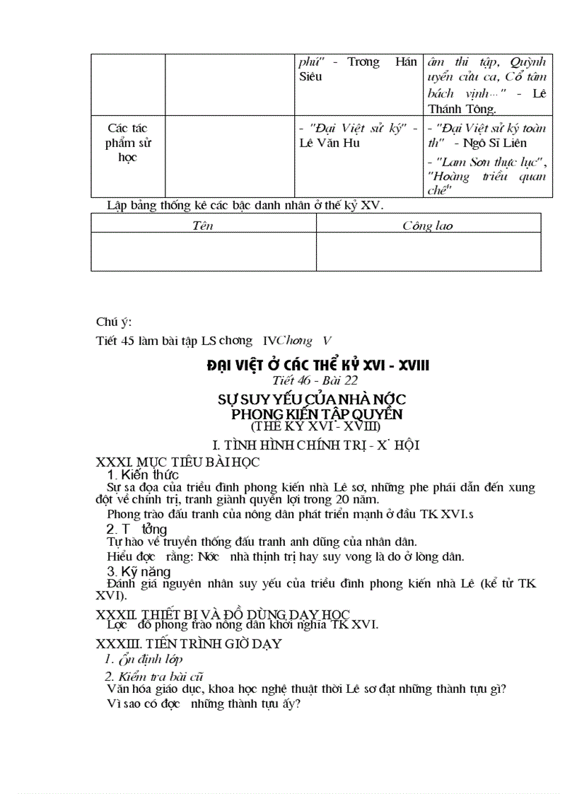 image for page Giáo án Lịch sử 7chuẩn kiến thức kỹ năng mới