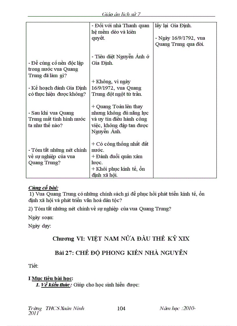 image for page Giao an su 7 3 cot ca nam