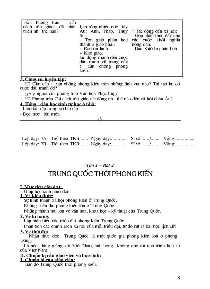 image for page Giao an su 7 ca nam chuan KTKN