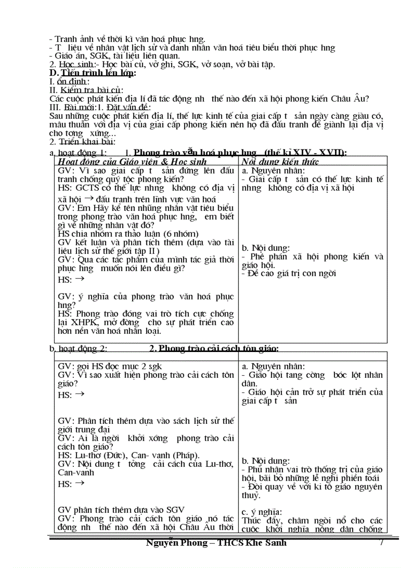 image for page Giao an Su 7 ca nam