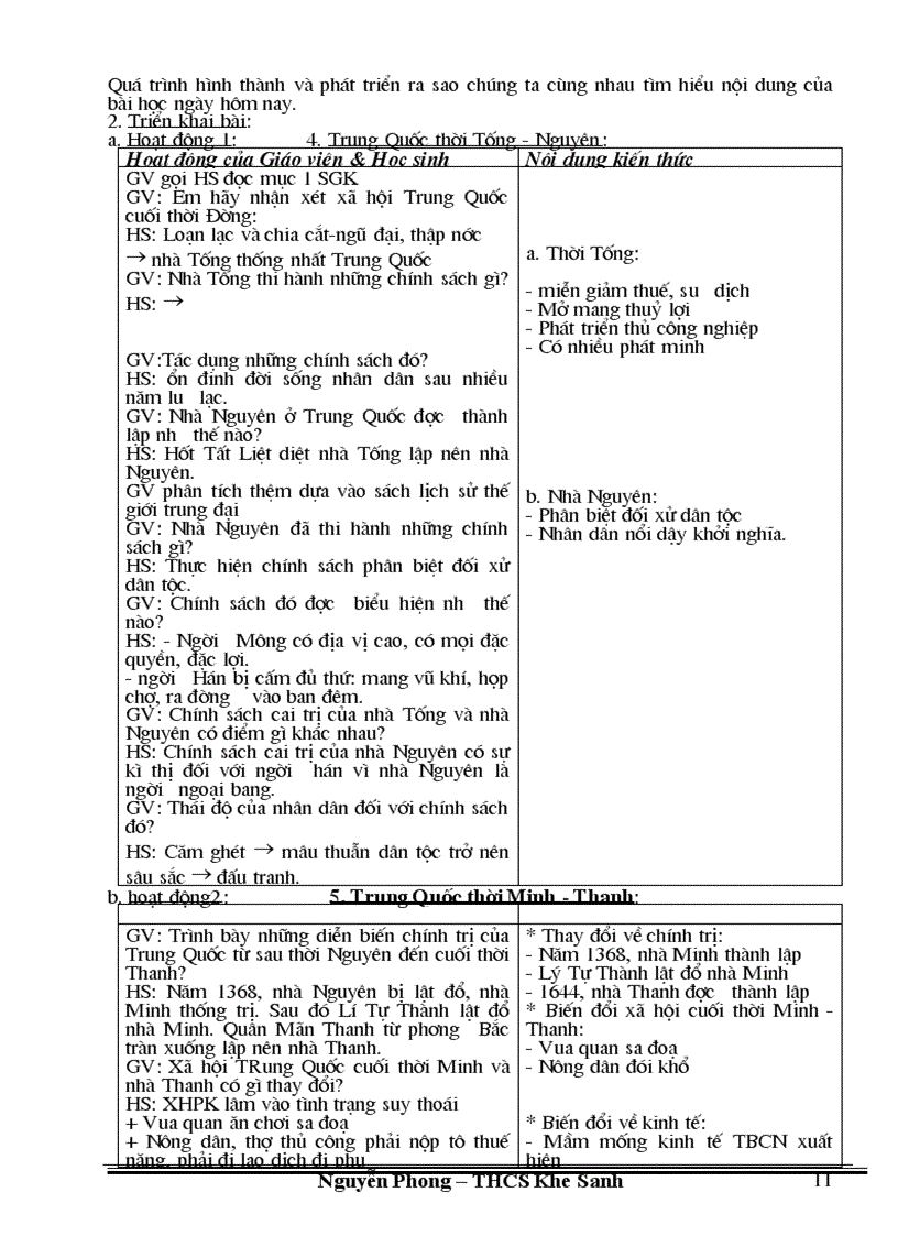 image for page Giao an Su 7 ca nam