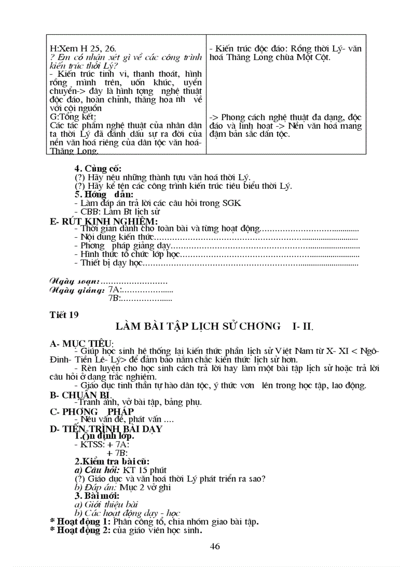 image for page Giao an Su 7 Chuan KT 2 cot