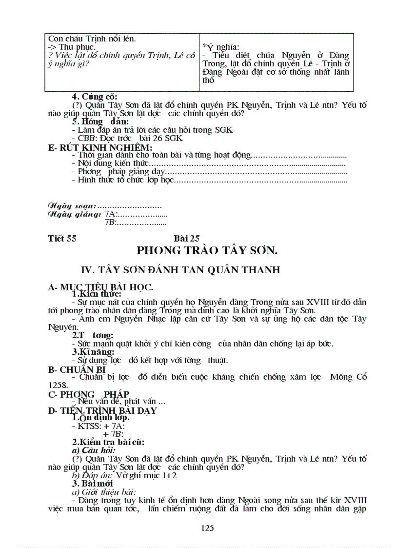 image for page Giao an Su 7 Chuan KT 2 cot