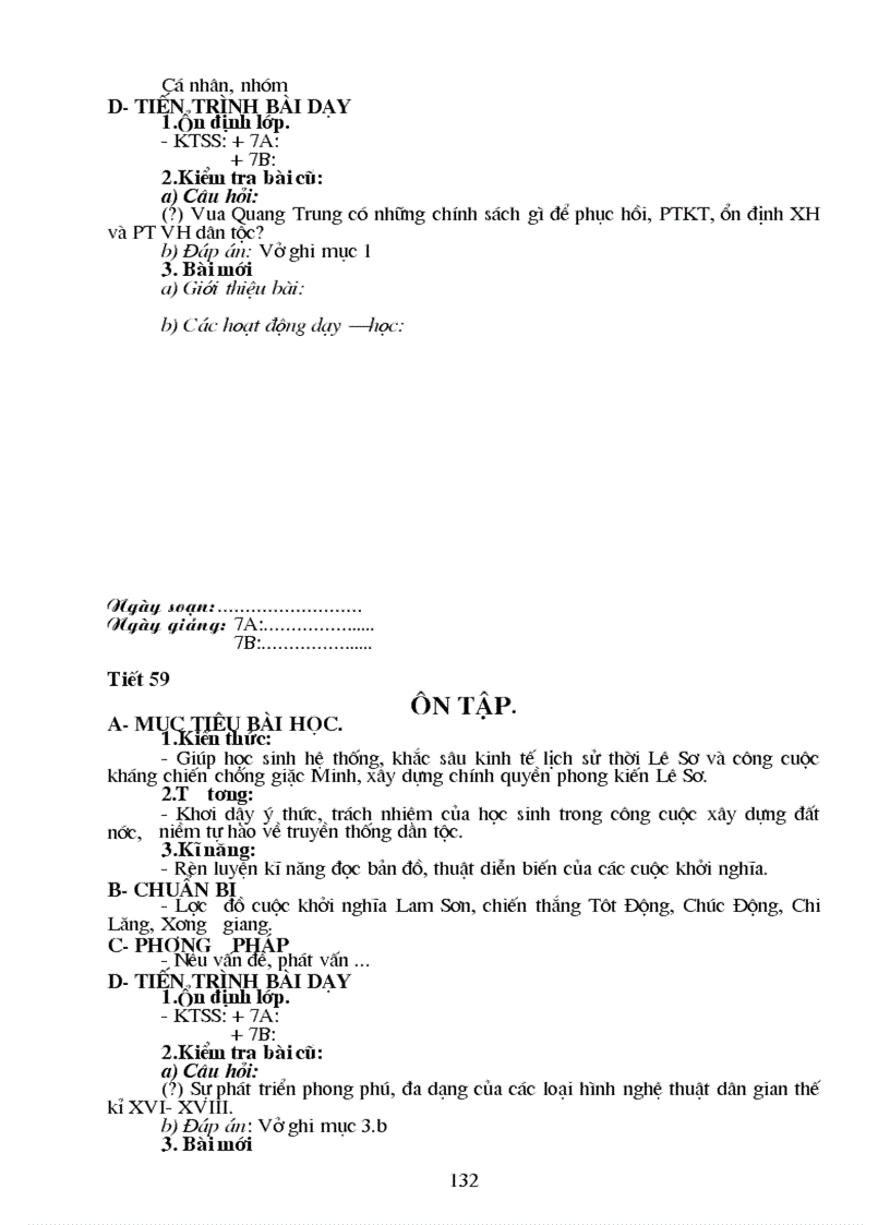 image for page Giao an Su 7 Chuan KT 2 cot