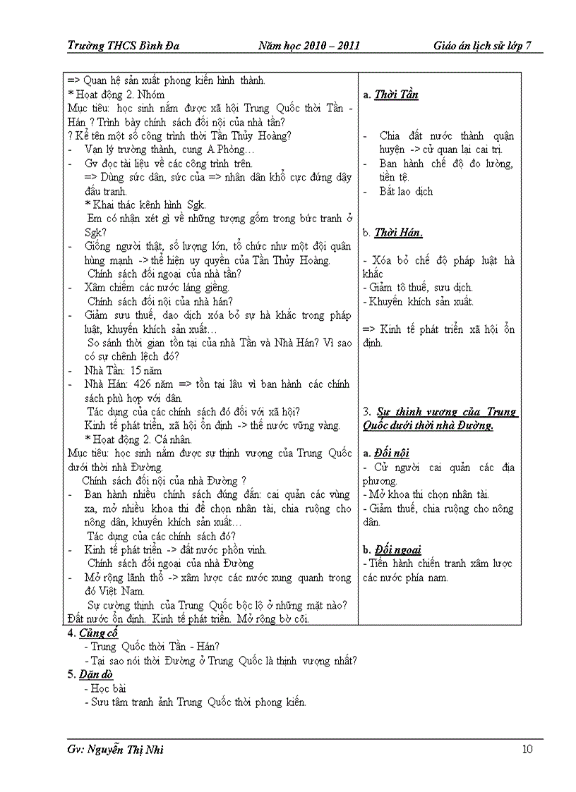 image for page Giáo án sử 7 HKI