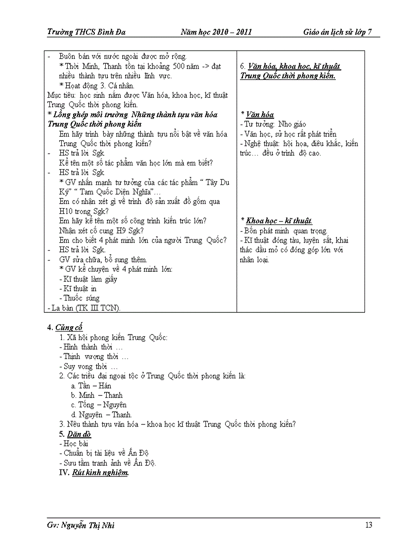 image for page Giáo án sử 7 HKI