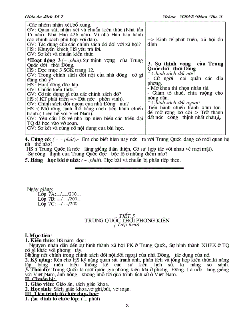 image for page Giáo án Sử 7 trọn bộ mới