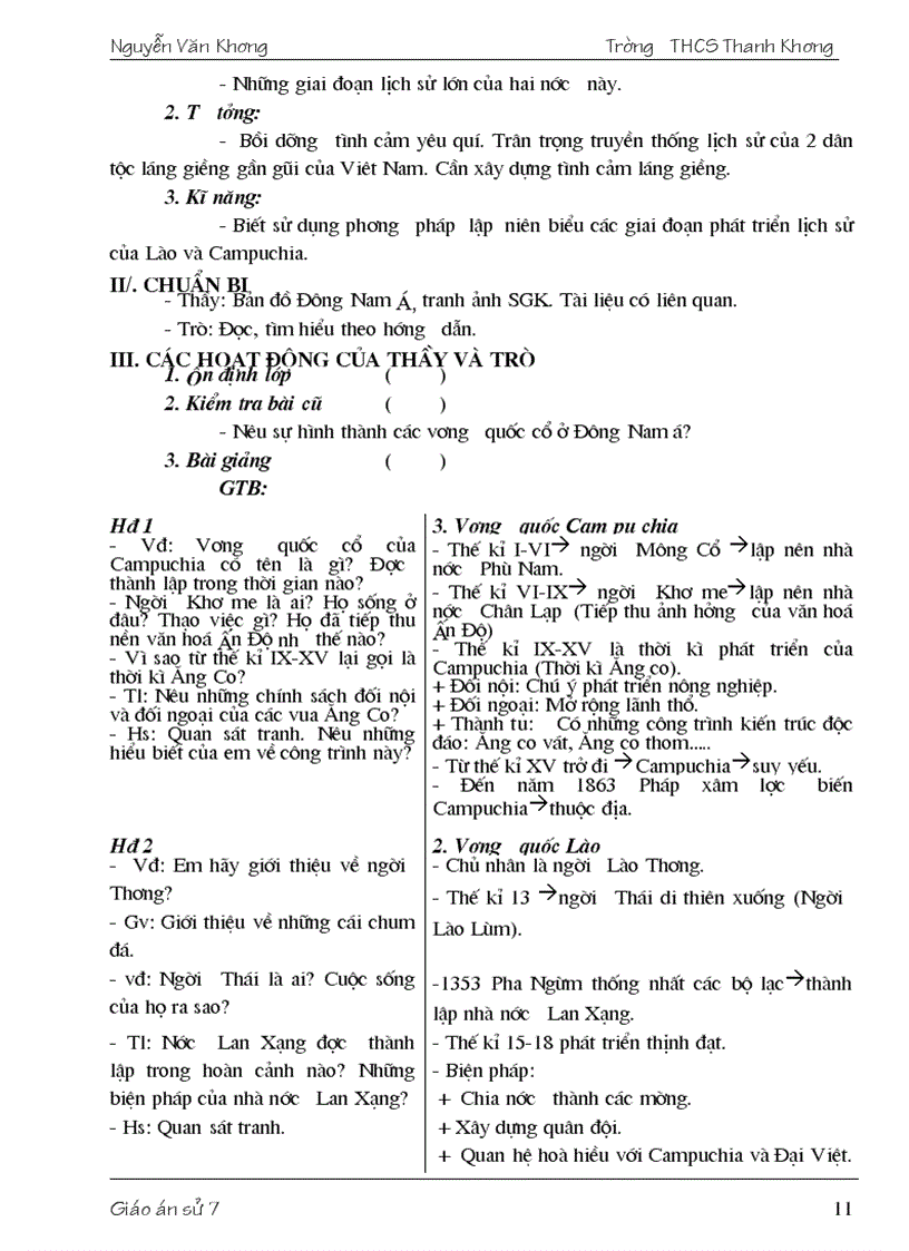 image for page Giao an su 7