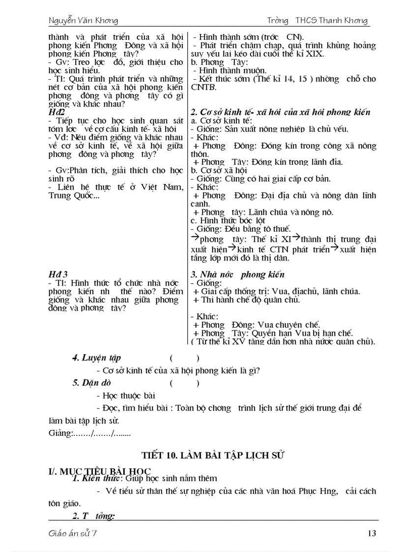 image for page Giao an su 7