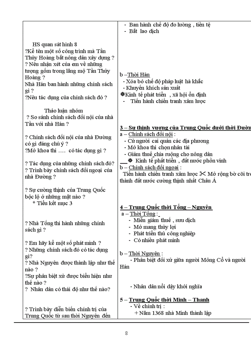 image for page Giáo án Sử 7 hay 1