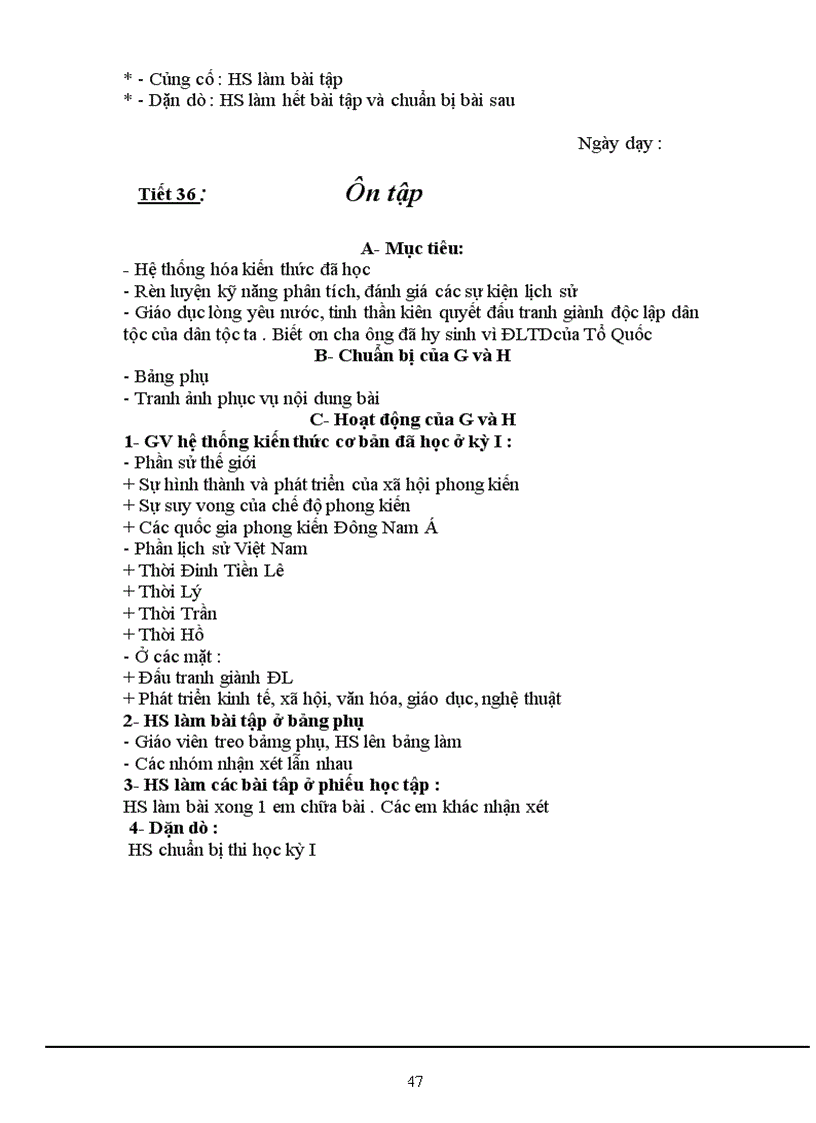 image for page Giáo án Sử 7 hay 1