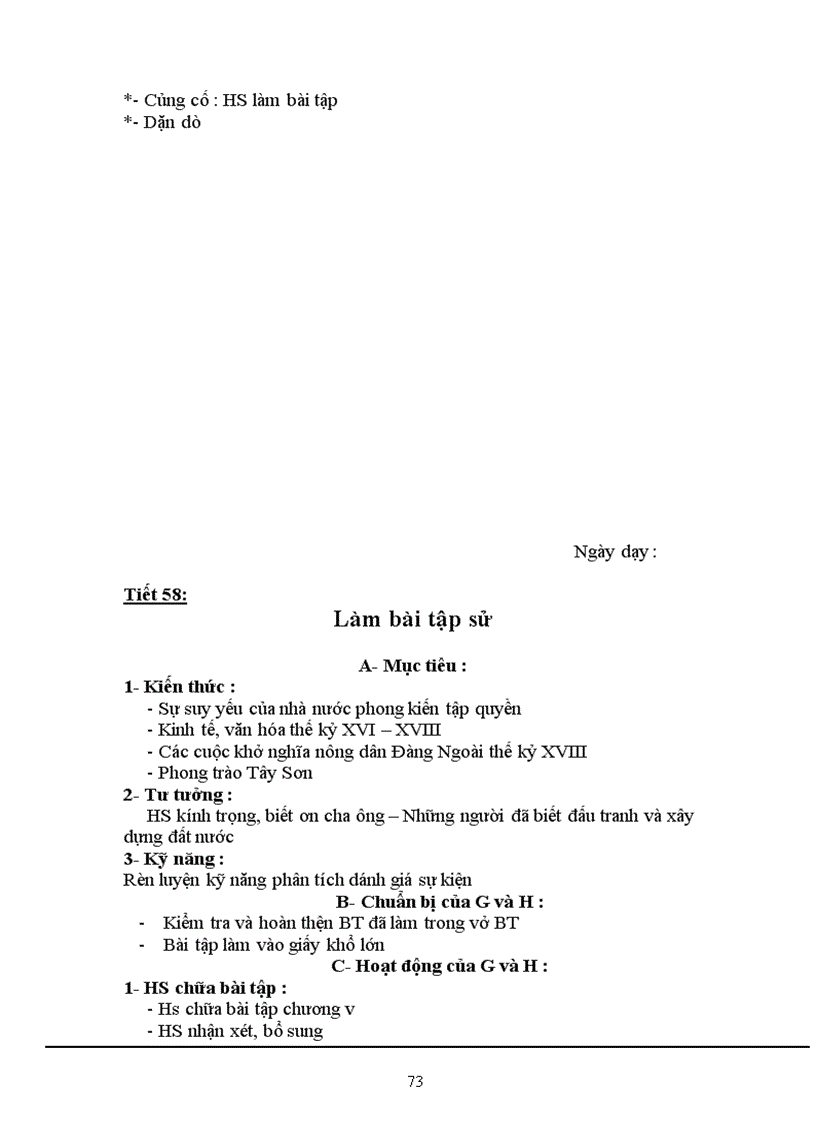 image for page Giáo án Sử 7 hay 1