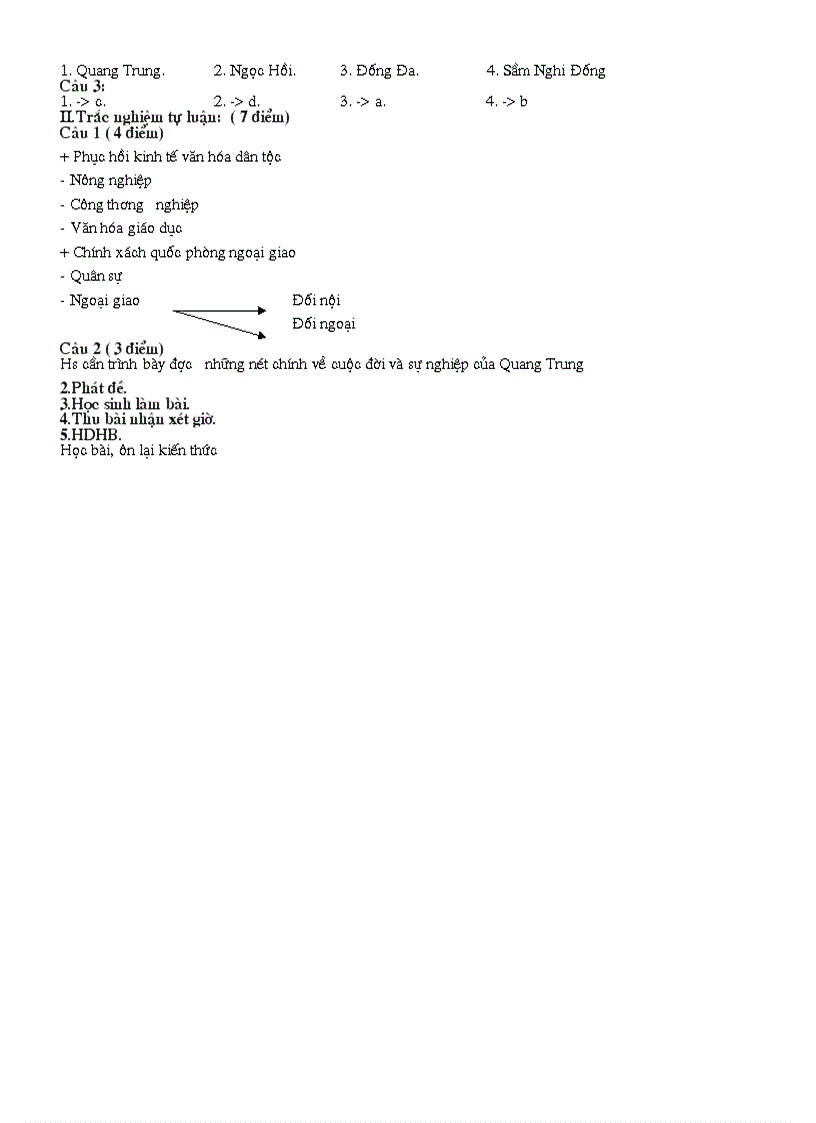 image for page Kiểm tra 1 tiết sử 7 hkii chuẩn