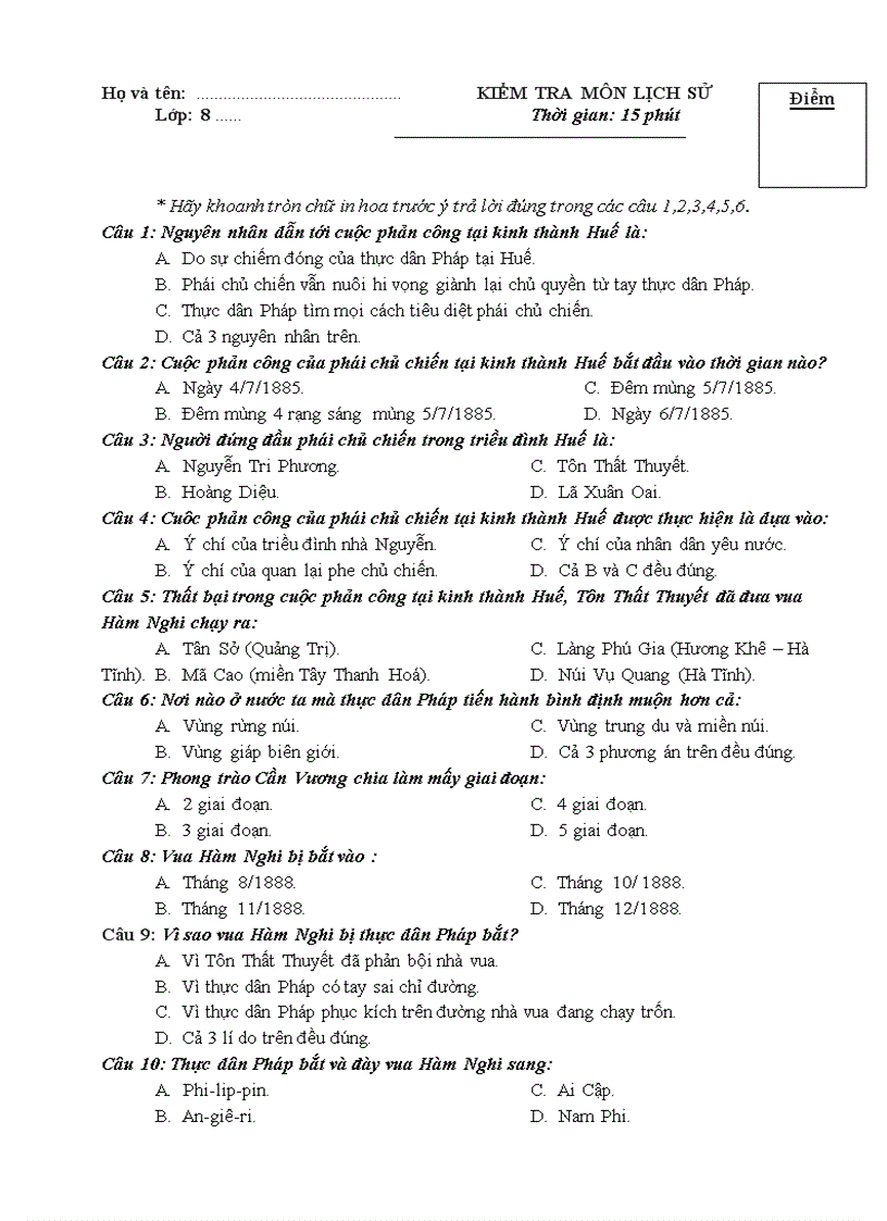 image for page Kiem tra su 6 7 8 ki ii