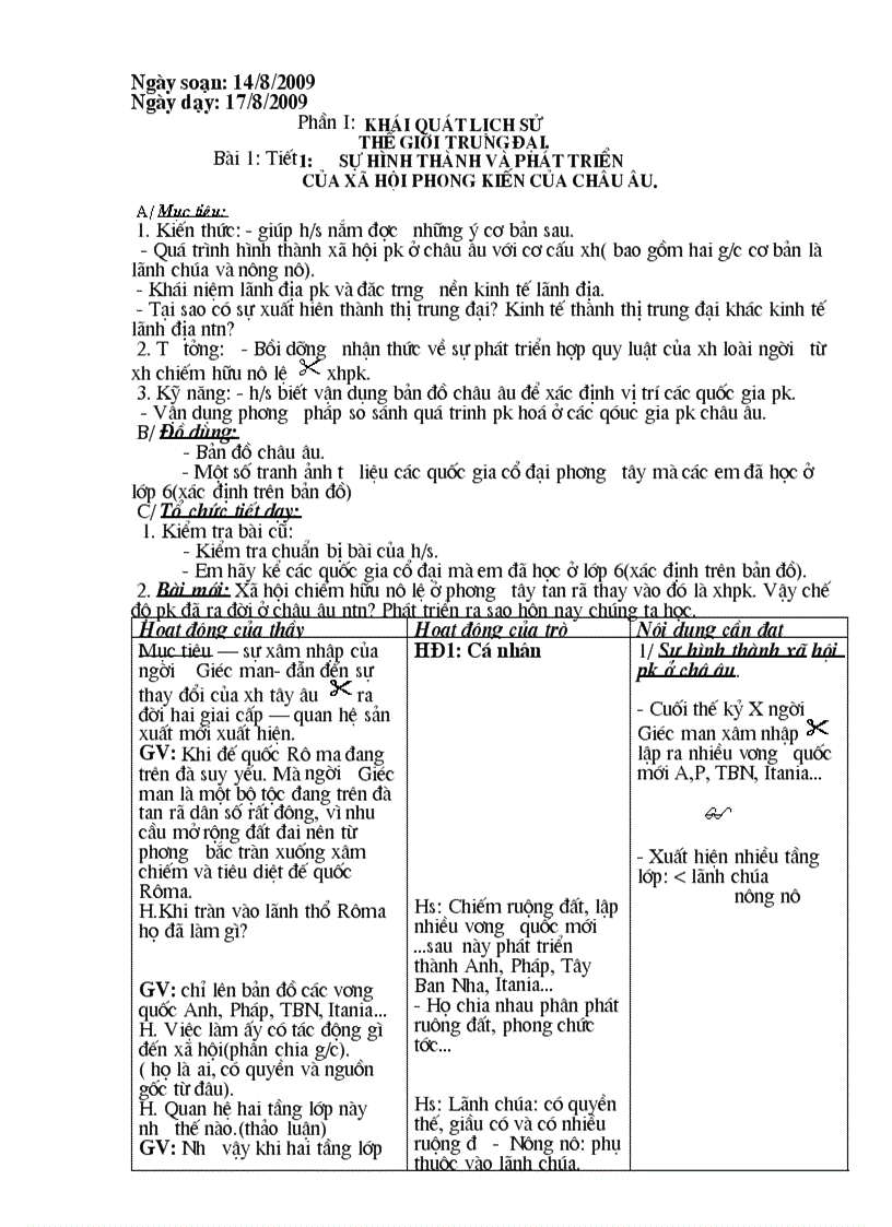 image for page Lịch sử 7 tiết 1 8 Ga