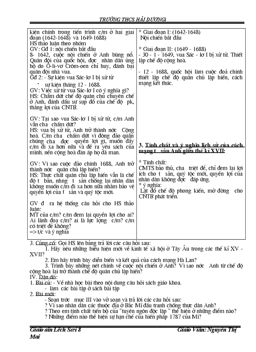 image for page Lịch sử 8 Kỳ I