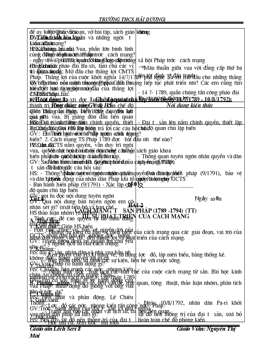 image for page Lịch sử 8 Kỳ I