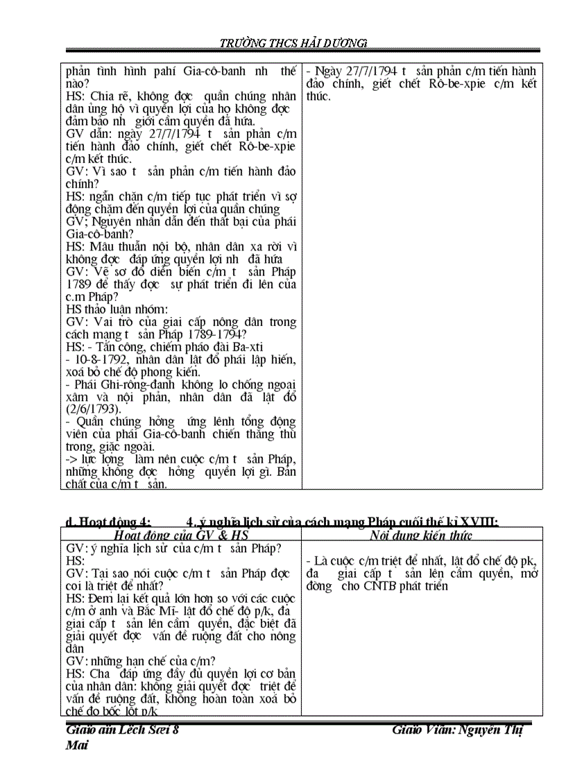 image for page Lịch sử 8 Kỳ I