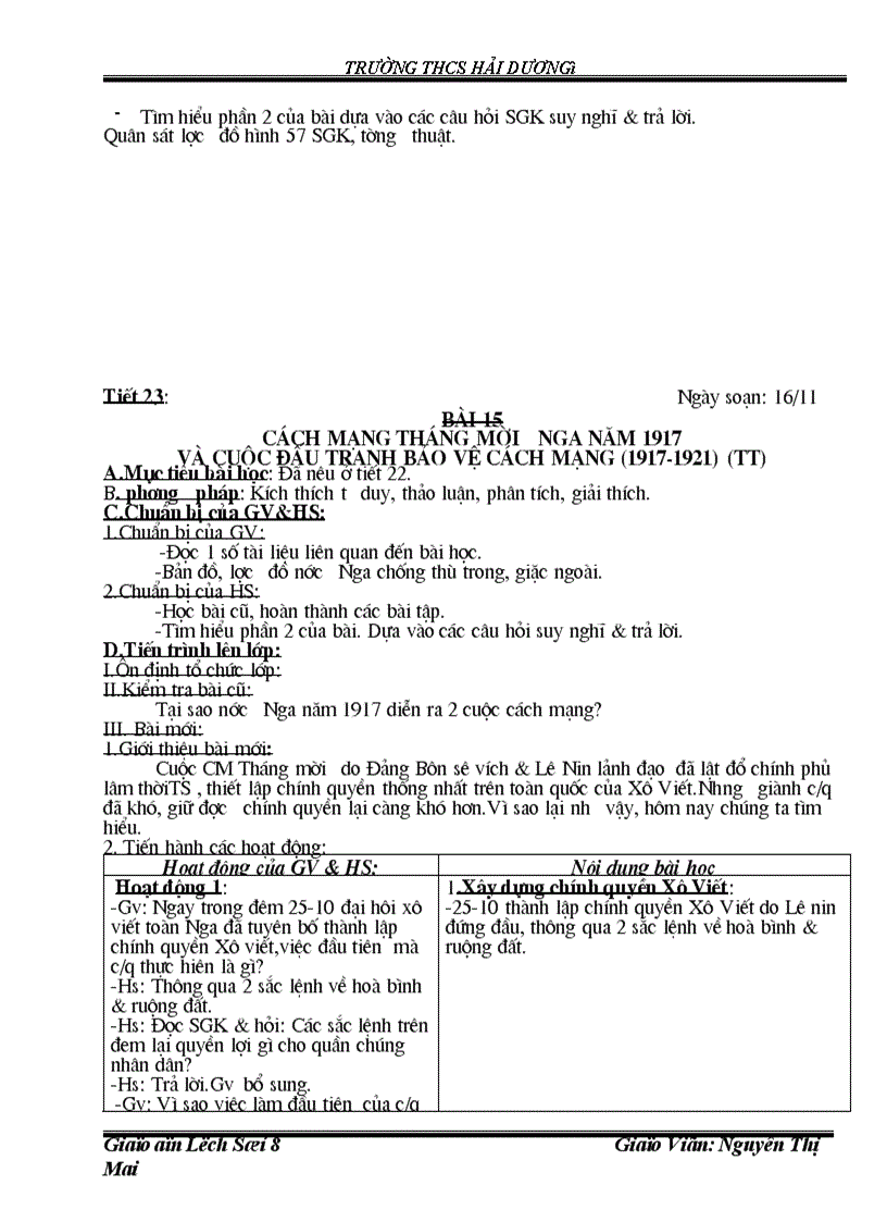 image for page Lịch sử 8 Kỳ I