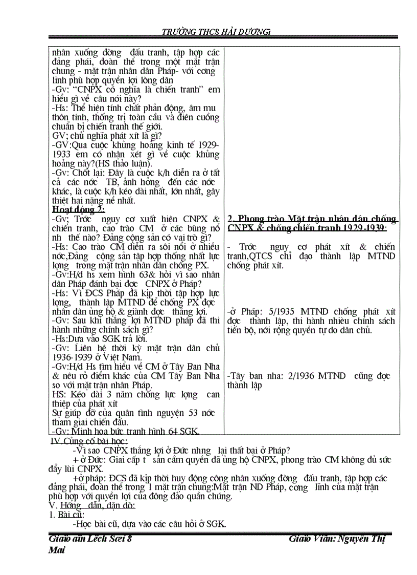 image for page Lịch sử 8 Kỳ I