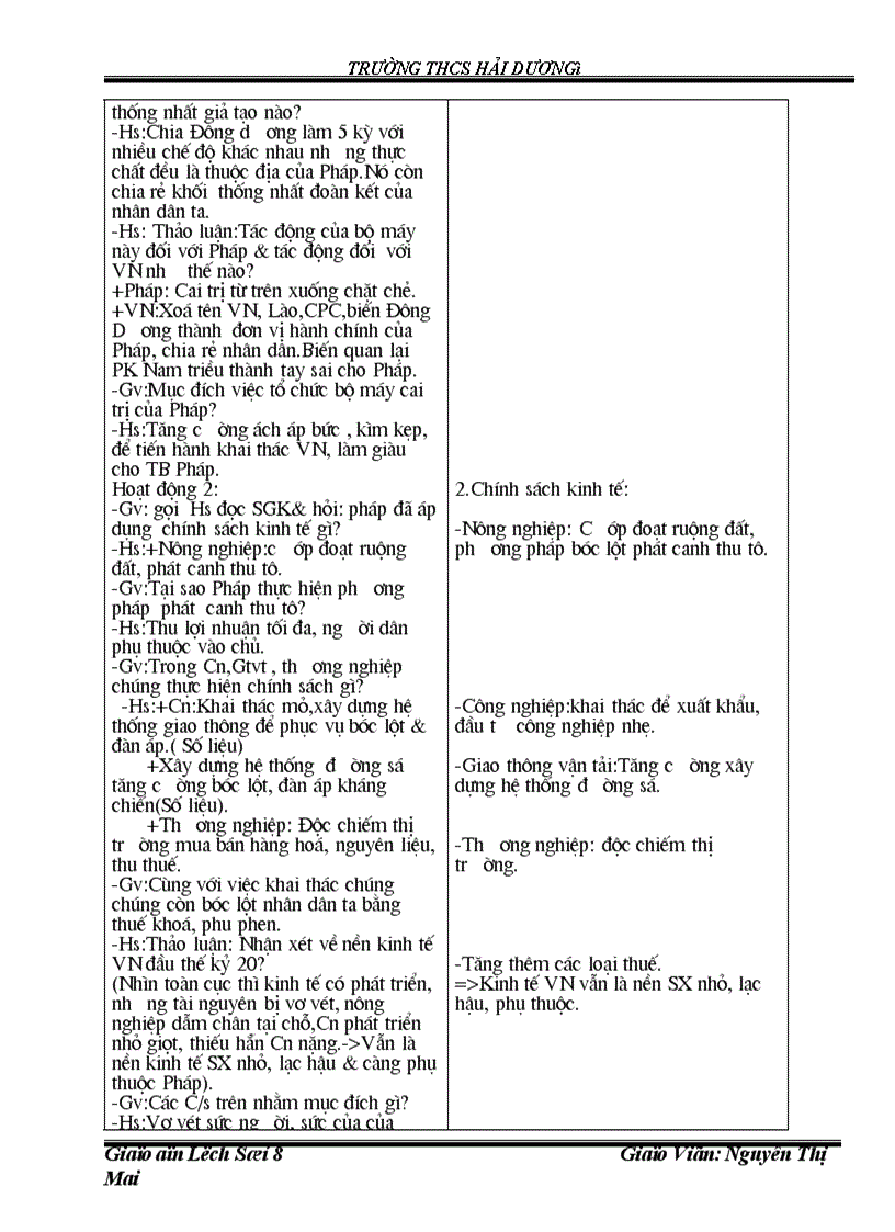 image for page Lịch sử 8 Kỳ I