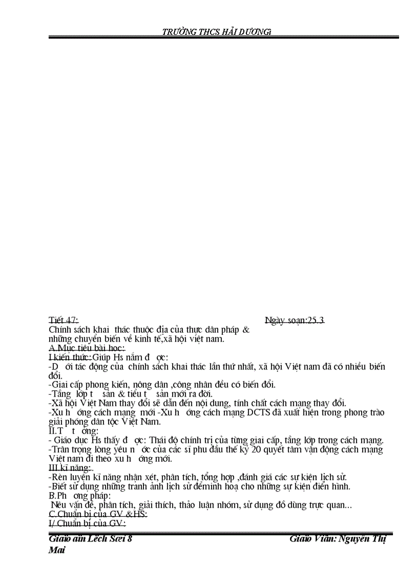 image for page Lịch sử 8 Kỳ I