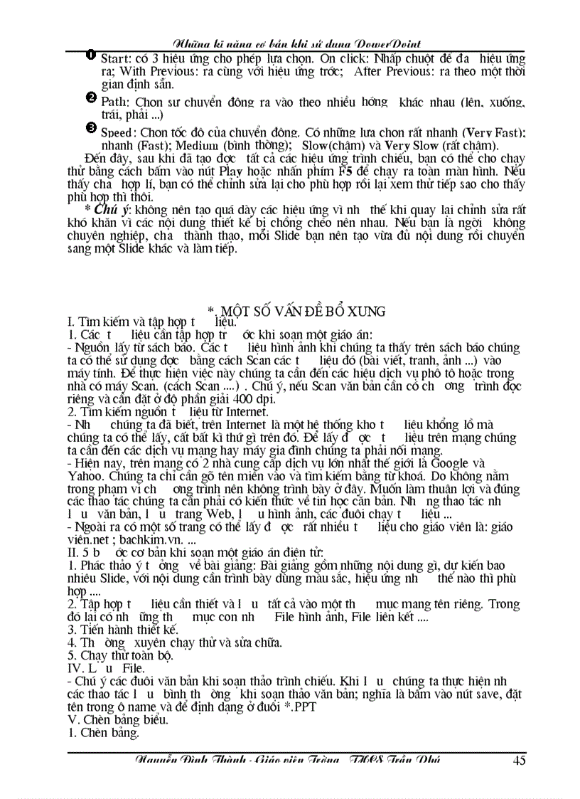 image for page Những kiến thức cơ bản nhất để soạn giáo án điện tử