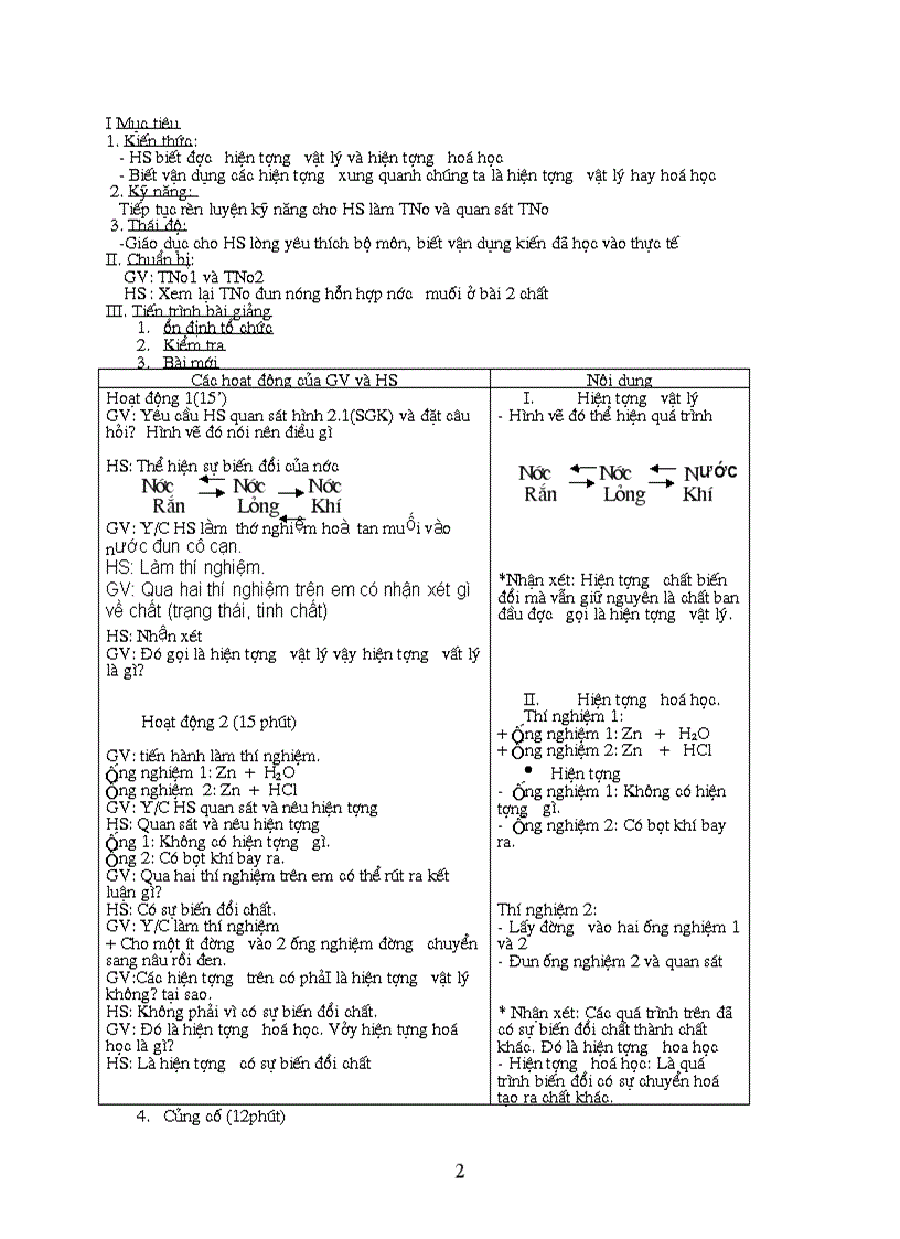 image for page Tiết 16 Kiểm tra 1 tiết hóa 8