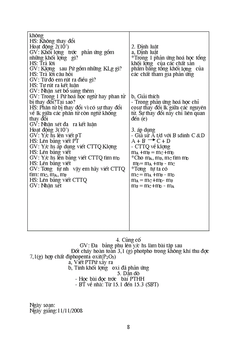 image for page Tiết 16 Kiểm tra 1 tiết hóa 8