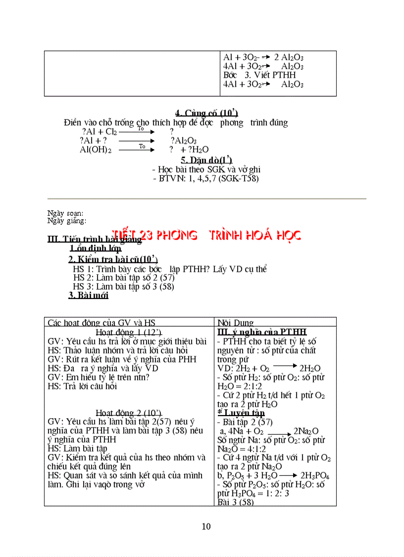 image for page Tiết 16 Kiểm tra 1 tiết hóa 8