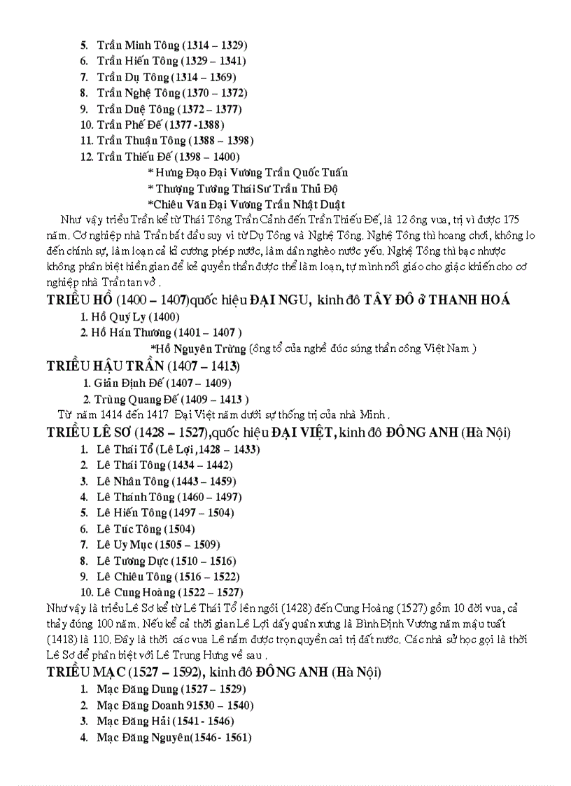 image for page Tom tat cac trieu dai VN Rat bo ich