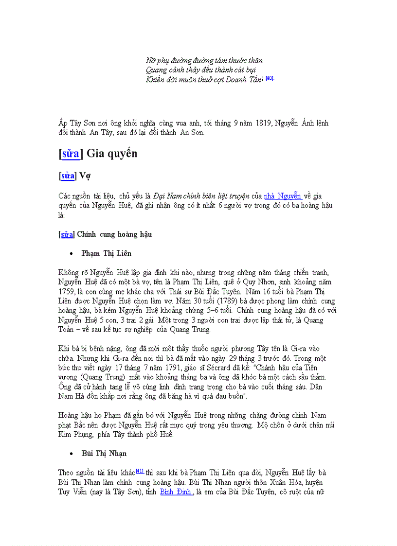 image for page Tư liệu lịch sử về Nguyễn Huệ